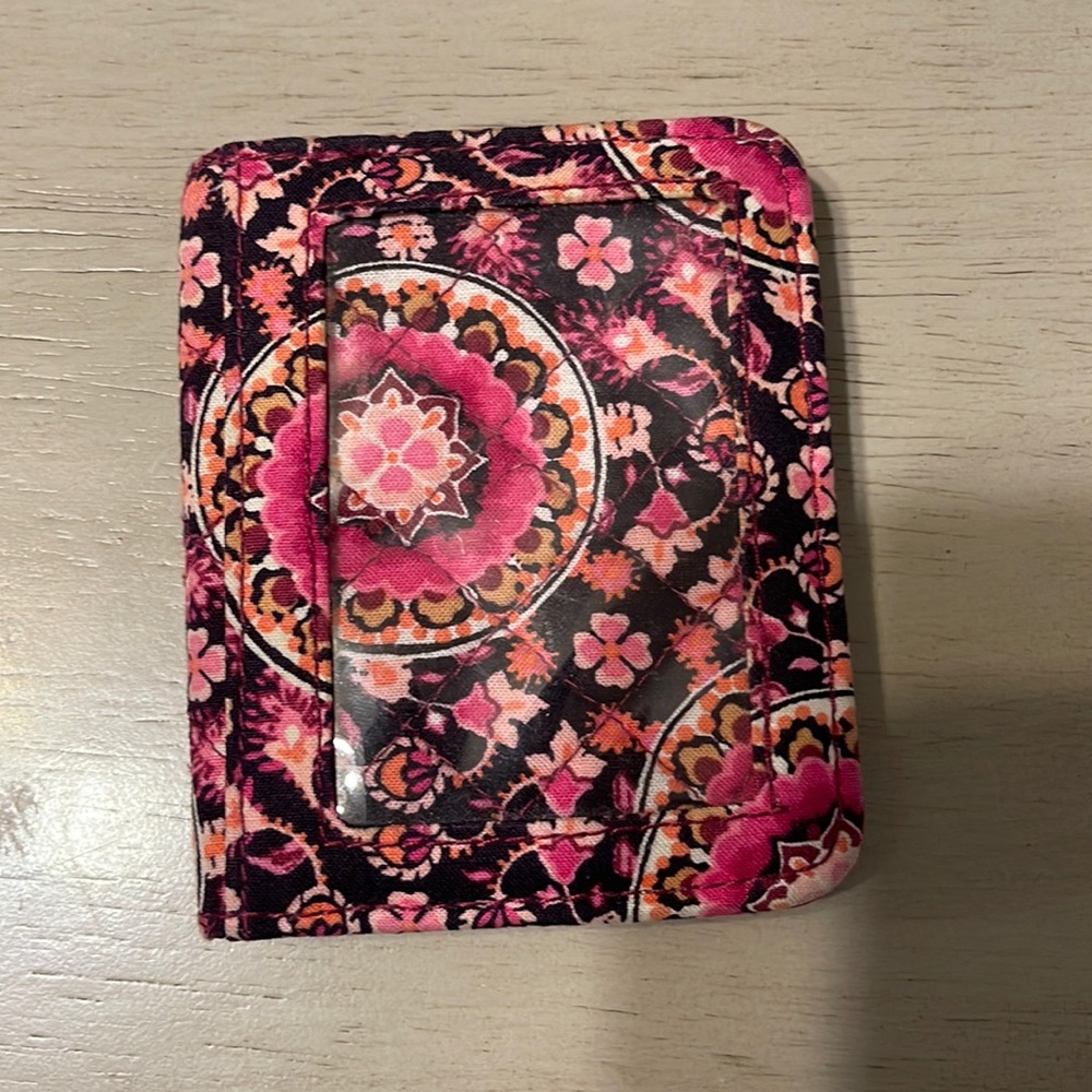 Vera Bradley double ID card holder.